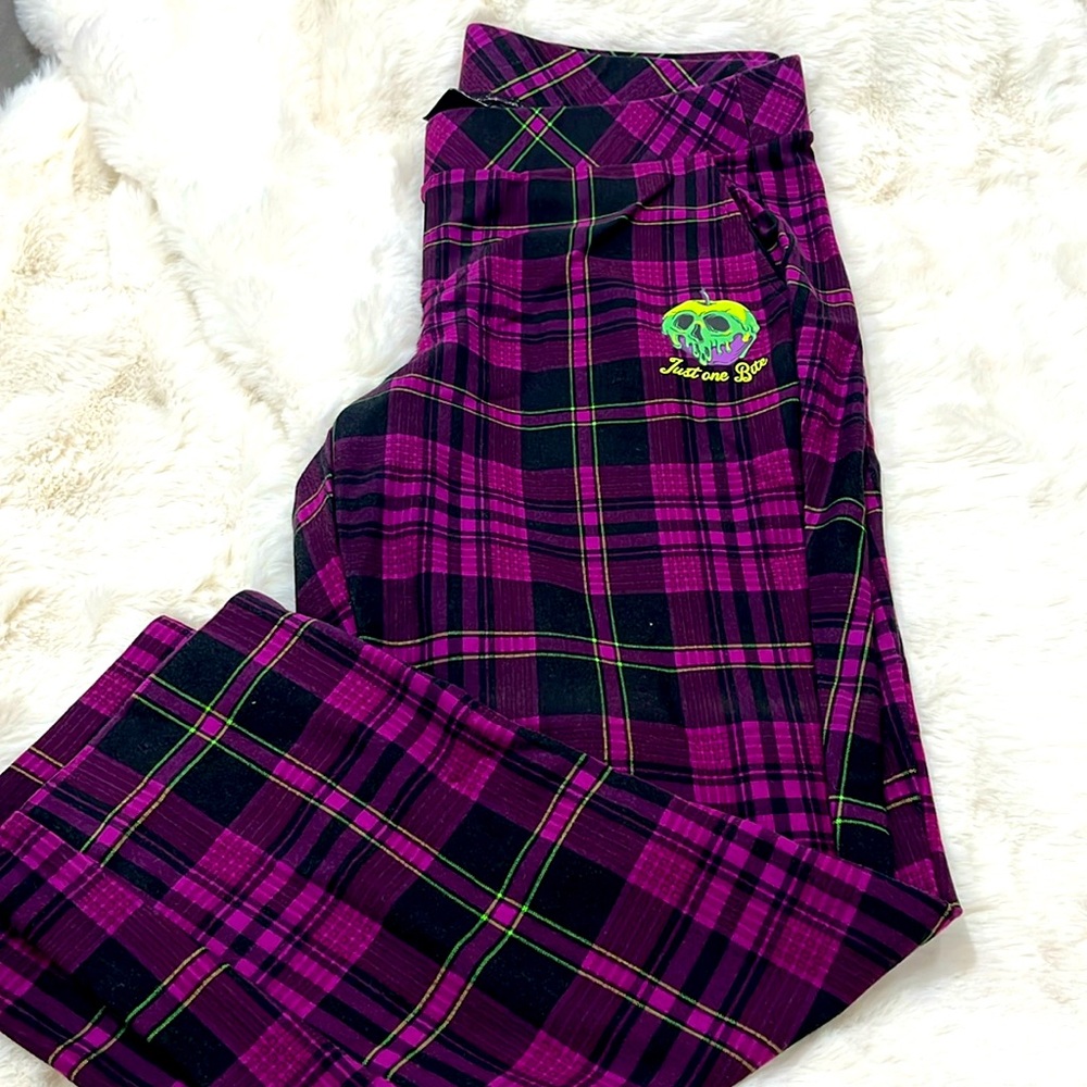 Torrid Disney Villains Collection Plaid Pants #21